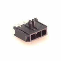 43650-0306 CONN HEADER 3POS R/A W/PEG SMD