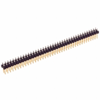 10-89-1801 CONN HEADER 80POS .100 VERT GOLD