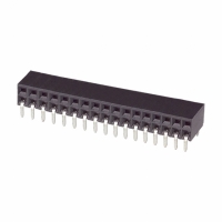 535512-4 CONN RECEPT 34POS .100 RT/A DUAL