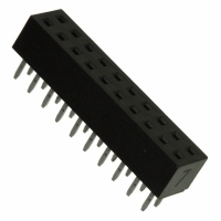 950420-6102-AR CONN SOCKET 20POS 2MM VERT T/H