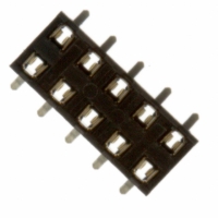 91596-110LF CONN RECEPT 10POS 2MM STR DL SMD