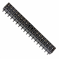 153236-2020-RB CONN 2MM SKT 36POS THRU-BRD SMD