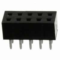 950410-6102-AR CONN SOCKET 10POS 2MM VERT T/H