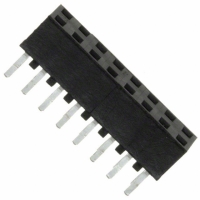 150216-6002-RB CONN 16POS 2MM SOCKET VERT PC MT