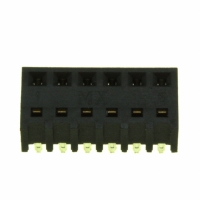 44812-0006 CONN RECEPT 6POS .100