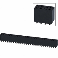 NPTC292KFMS-RC CONN FEMALE 58POS DL .1
