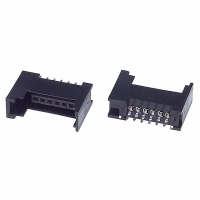 1473565-6 CONN HEADER 6POS VERT THRU HOLE