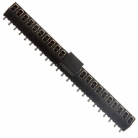 153246-2000-RB-WF CONN 2MM SKT 46POS THRU-BRD SMD