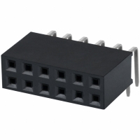 PPTC062LJBN CONN FEMALE 12POS DL .1