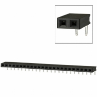 PPTC241LGBN-RC CONN FEMALE 24POS .100