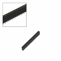 801-43-014-10-001000 CONN SOCKET STRIP 14PIN .100 STR