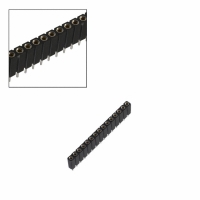 801-43-015-10-001000 CONN SOCKET STRIP 15PIN .100 STR