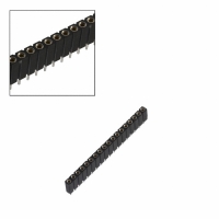 801-43-018-10-001000 CONN SOCKET STRIP 18PIN .100 STR