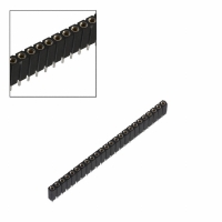 801-43-024-10-001000 CONN SOCKET STRIP 24PIN .100 STR