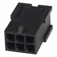 794616-6 CONN PLUG 3MM 6POS DL MATE-N-LOK