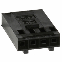 102241-2 CONN HOUSING 4POS .100 POLAR