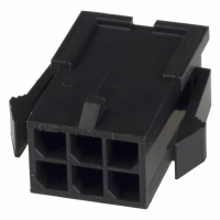 794615-6 CONN PLUG 3MM 6POS DL M-N-L PNL