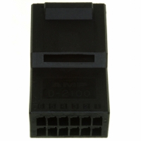 1-1318115-6 CONN HOUSING TAB 12POS KEY-X