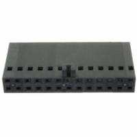 104483-4 CONN HOUSING 26POS .100 POL DUAL