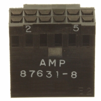 87631-8 CONN HOUSING 12POS .100 POL DUAL