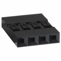 65039-033LF CONN HOUSING 4POS .100 SGL