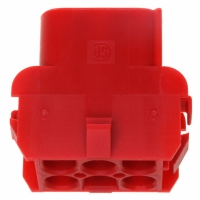 1-480705-2 CONN U-MNL CAP 6POS 94V-2 RED