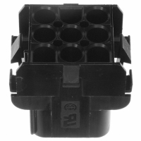 1-480707-9 CONN U-MNL CAP 9POS 94V-2 BLK