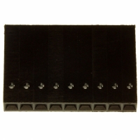 1-87499-6 CONN HOUSING 9POS .100 SINGLE