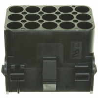 1-480711-9 CONN U-MNL CAP 15POS 94V-2 BLK