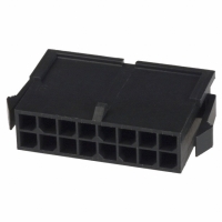 1-794615-6 CONN PLUG 3MM 16POS DL M-N-L PNL