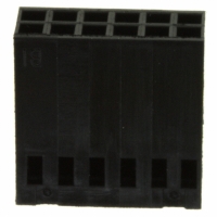 87456-7 CONN HOUSING 12POS .100 DUAL ROW