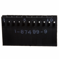 1-87499-9 CONN HOUSING 11POS .100 SINGLE