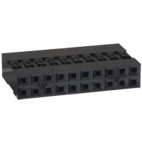 65043-027LF CONN HOUSING 20POS .100 DL