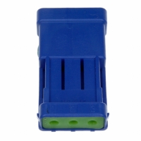 03T-WPJV-3-EM CONN HOUSING TAB 3POS BLU 5MM