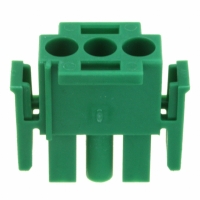 1-480700-5 CONN PLUG 3POS UNIV-M-N-L GREEN