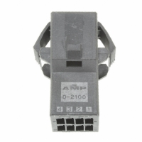 1-1318114-4 CONN HOUSING TAB 8POS KEY-X PNL