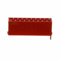 1-338095-8 CONN HOUSING 18POS .050 RED