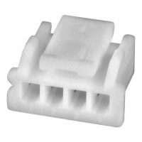 PAP-04V-S(P) CONN HOUSING PA 4POS 2MM WHITE