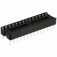 A28-LC-7-TT-R IC SOCKET STRAIGHT 28POS .3