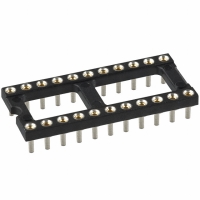 115-93-422-41-003000 22 PIN LOW PROFILE IC SOCKET .40