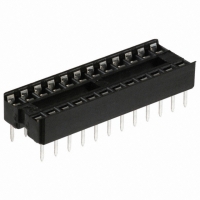 A24-LC-7-TT-R IC SOCKET STRAIGHT 24POS .3