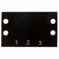 MS-3-141 BARRIER BLK MARKER STRIP 3POS