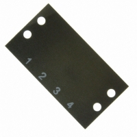 MS-4-141 BARRIER BLK MARKER STRIP 4POS