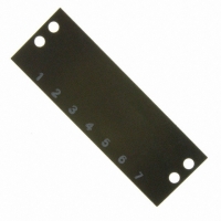 MS-7-140 BARRIER BLOCK MARKER STRIP 7POS