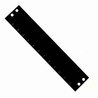 MS-12-142 BARRIER BLK MARKER STRIP 12POS