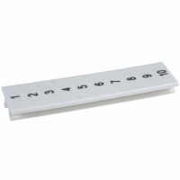 0805807:0001 CONN ACC MARKER STRIP PREPRINT