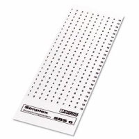 1007222 MARKING CARD UNPRINTED SIMPLEX