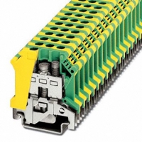 0442011 GRND TERM BLOCK 20-8AWG GRN/YE