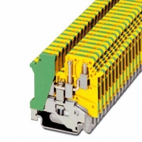 1923076 TERM BLOCK 24-12AWG GREEN/YELLOW