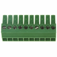 1-284506-0 TERM BLOCK PLUG 10POS 3.5MM